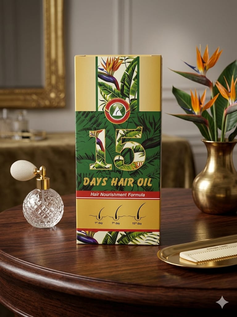 Aakash Herbal 15 days hair oil
