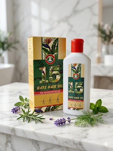 Aakash Herbal 15 days hair oil