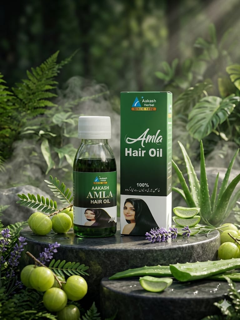 Aakash Amla hair oil