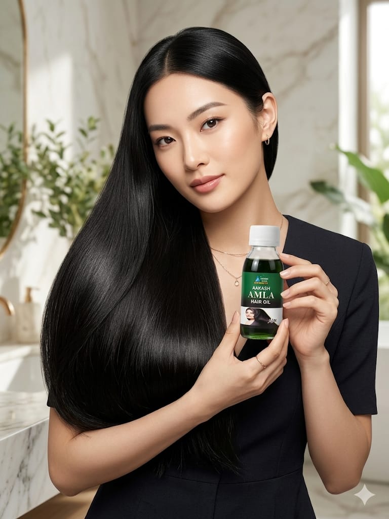 Aakash Amla hair oil